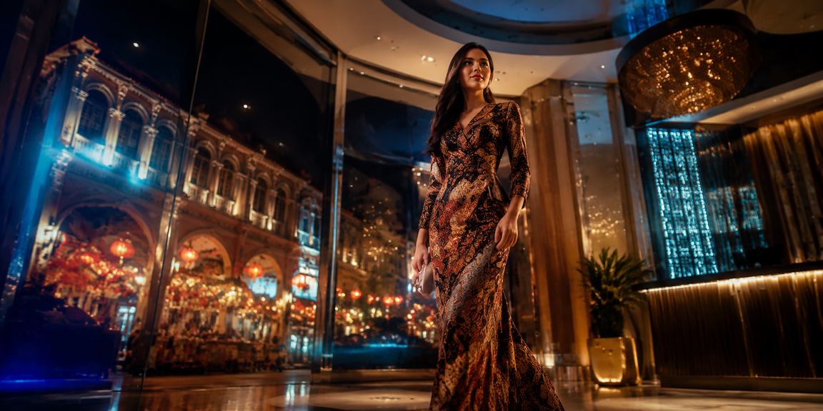 Suasana kasino hiburan bergaya batik di Malacca untuk permainan live casino