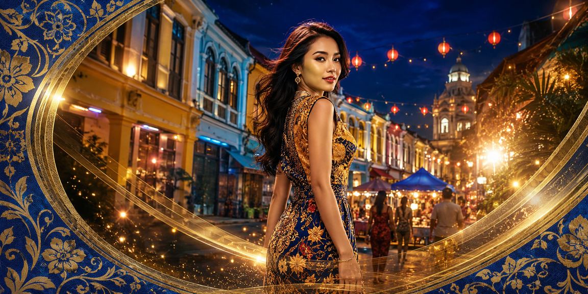 Suasana VIP eksklusif bergaya batik Penang untuk pemain premium kasino