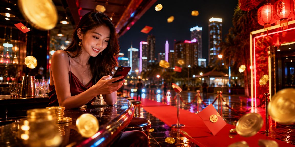 Sampul merah bonus selamat datang gaya Melayu longfu88 dari Seremban Malaysia